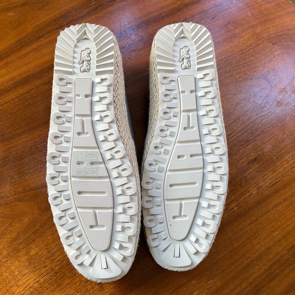 New Never Worn Coach Suede Espadrille Slip On - Picture 3 of 8